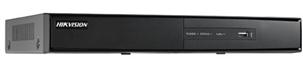 DVR compatto Turbo HD triple hybrid serie DS-7200HGHI-SH con 8 ingressi video su connettore BNC di tipo analogico CVBS o HD-TVI