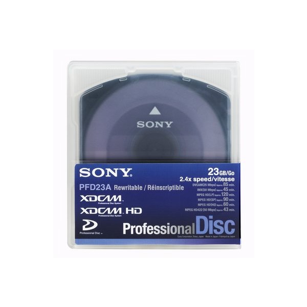 Rewritable Professional Disc 23GB/Go PFD23