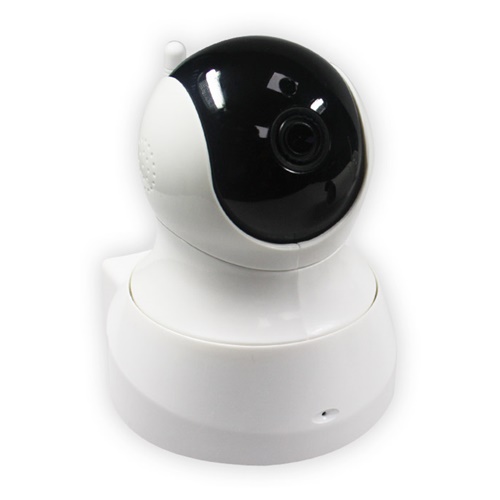Ip Camera con visione notturna, LAN + WiFi, Staffa inclusa, opzione flip dell'immagine